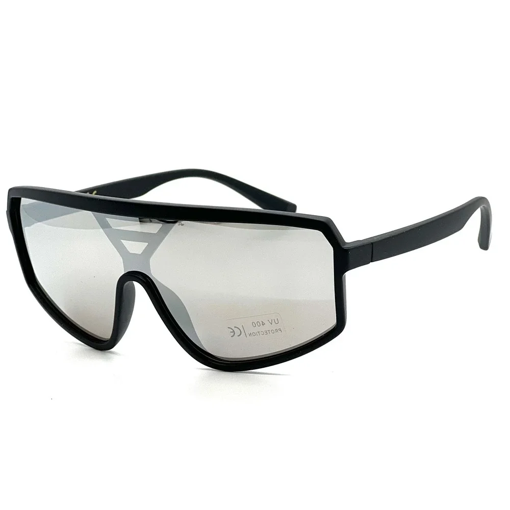 Sunglasses‎ Women Men Silver Lens Fashion Sports Performance Style Cover Gafas